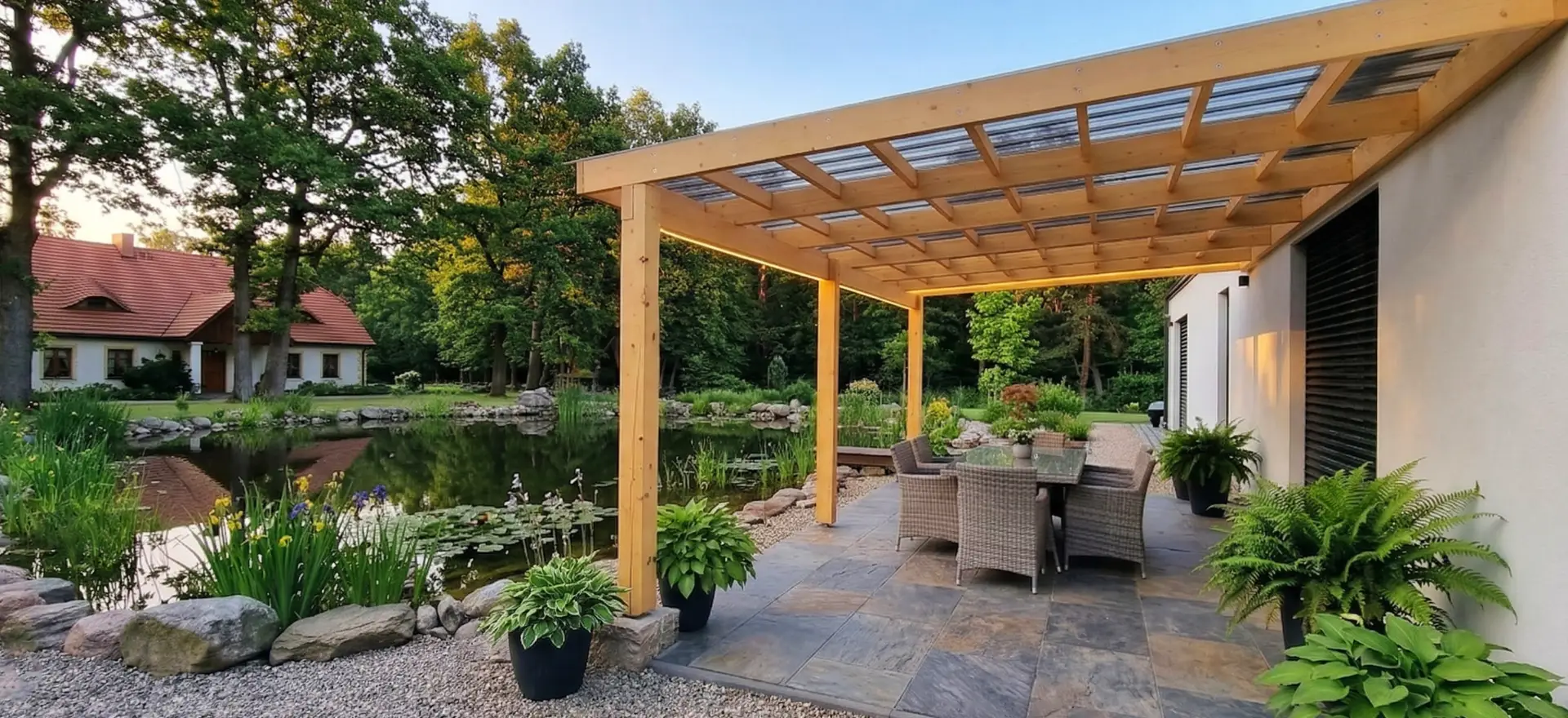 Zadaszenie Eco Patio 360×500 cm