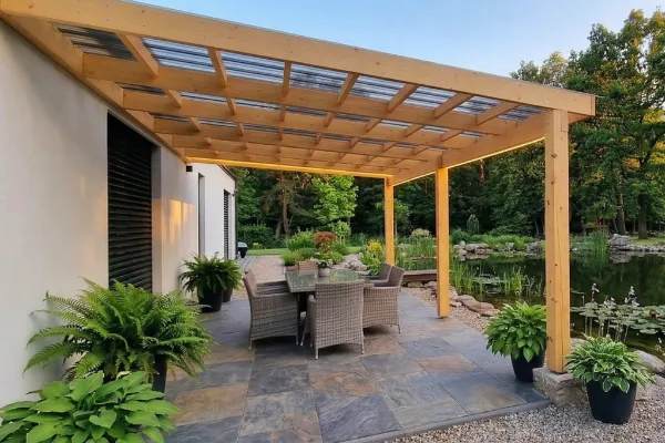 Zadaszenie tarasu Eco Patio 360×500 cm - zdjęcie 3
