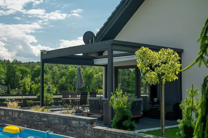 Nowoczesna pergola Verona – realizacja