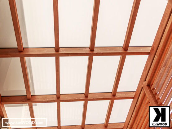 Pokrycie zadaszenia poliwęglanem