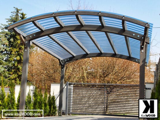 Wiata samochodowa Praga