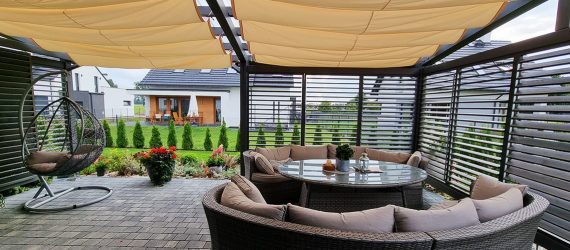 Aranżacja zadaszenia tarasu